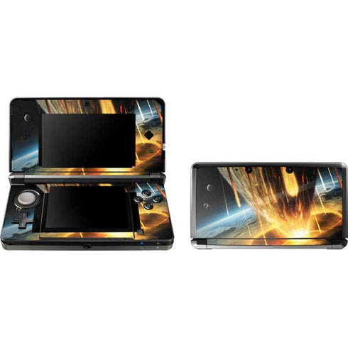 StockTrek Giant Asteroid Collides with Planet Earth Nintendo Skins